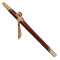 Bloodwood & Curly Maple Collectors Native American Style Flute (Key G- 440hz)